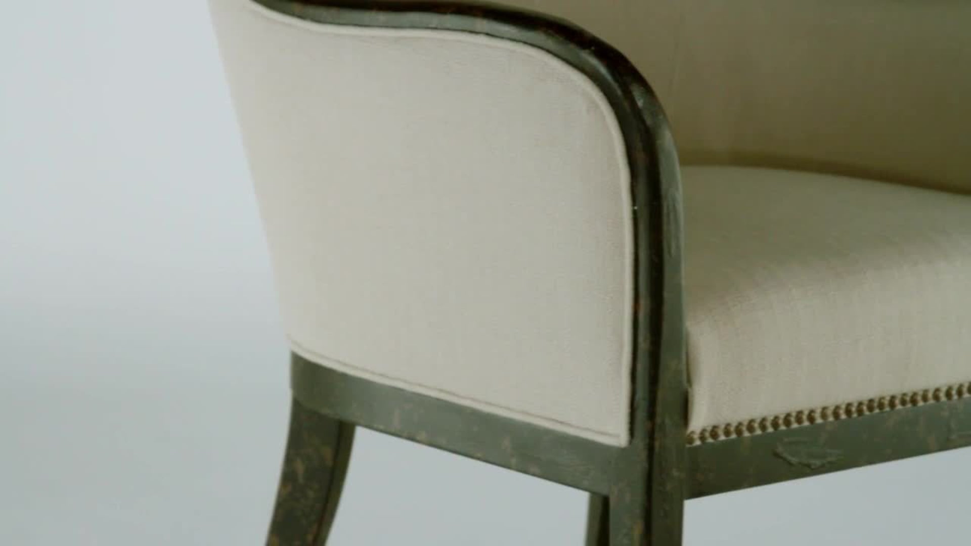 Uttermost Sandy Wing Back Armchair Transitional Armchairs And