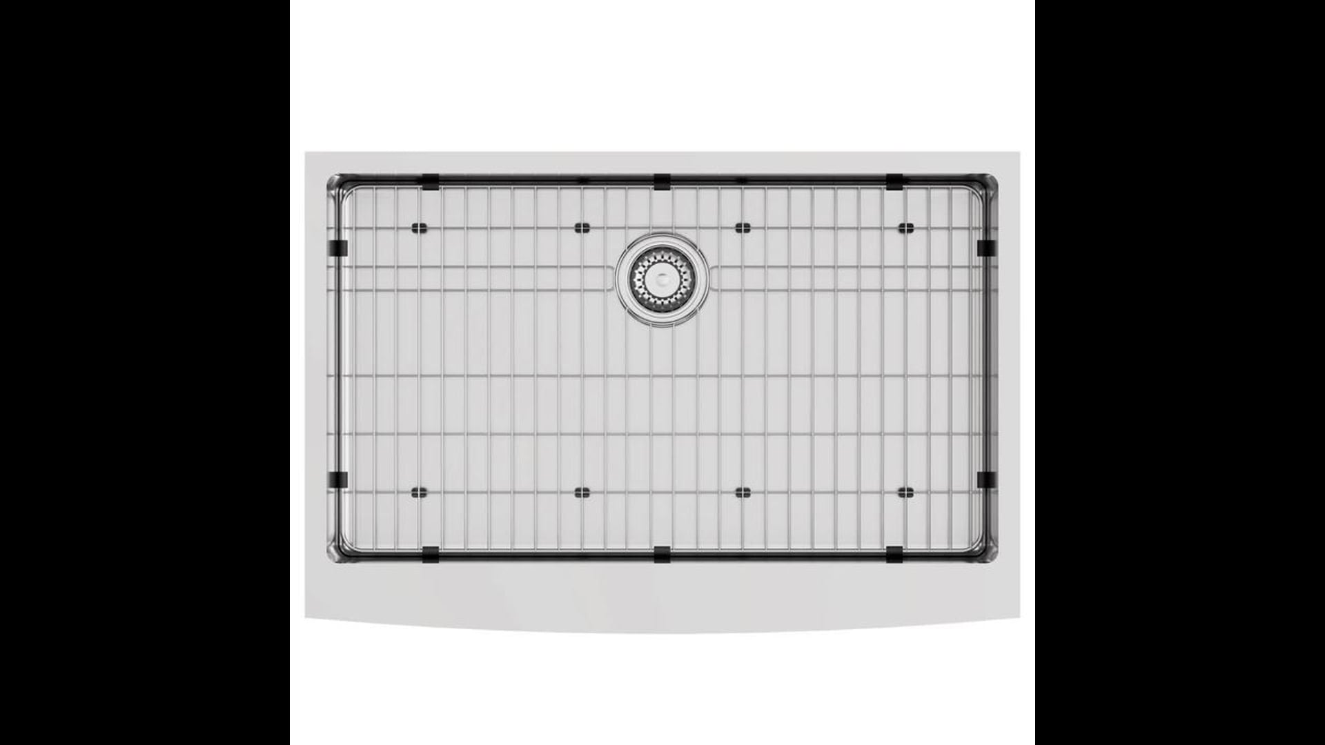 VIGO Mercer Stainless Steel Undermount Kitchen Sink, With Grid And Strainer, 33"