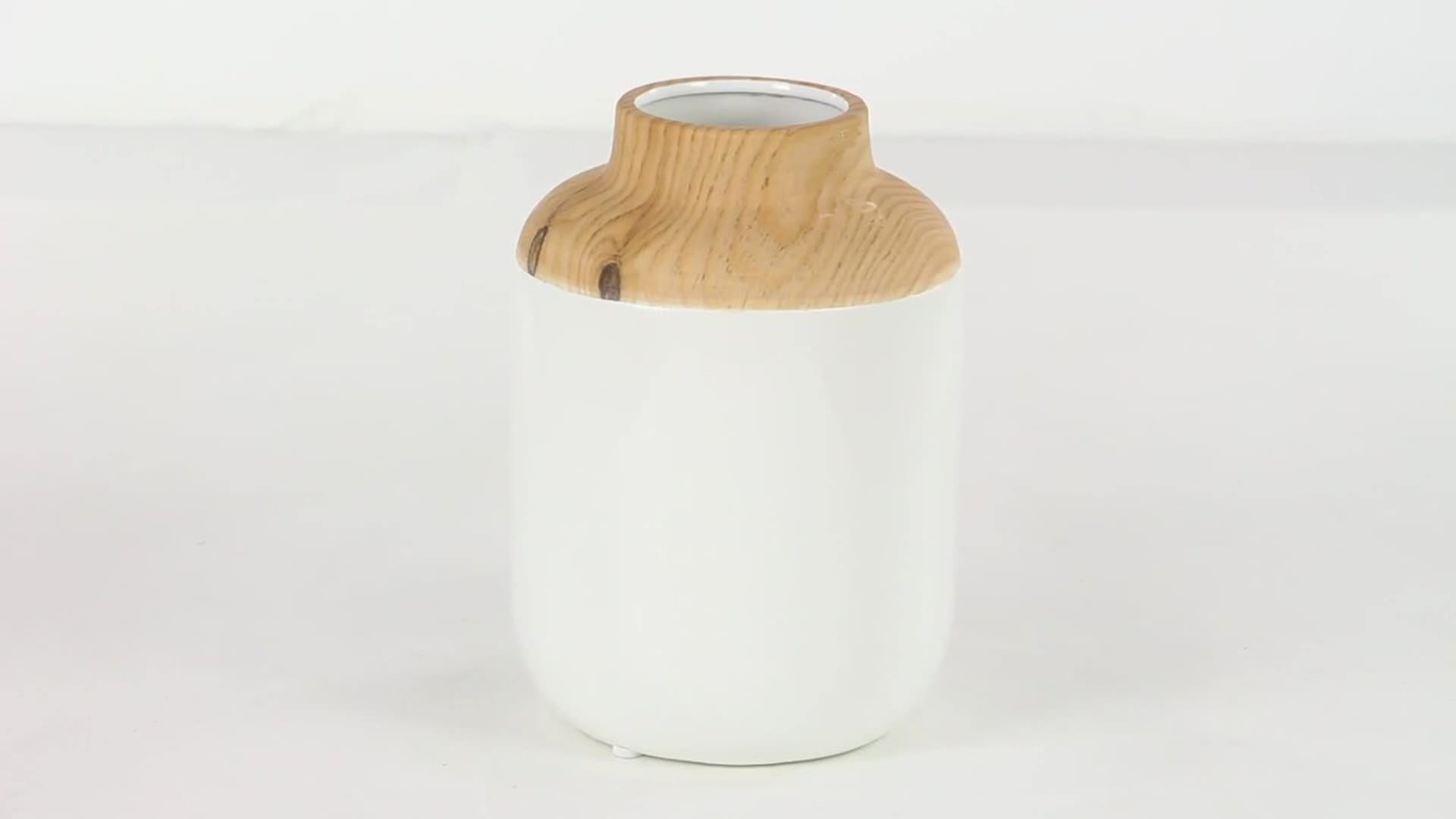 Ceramic Vase, 7"x10"
