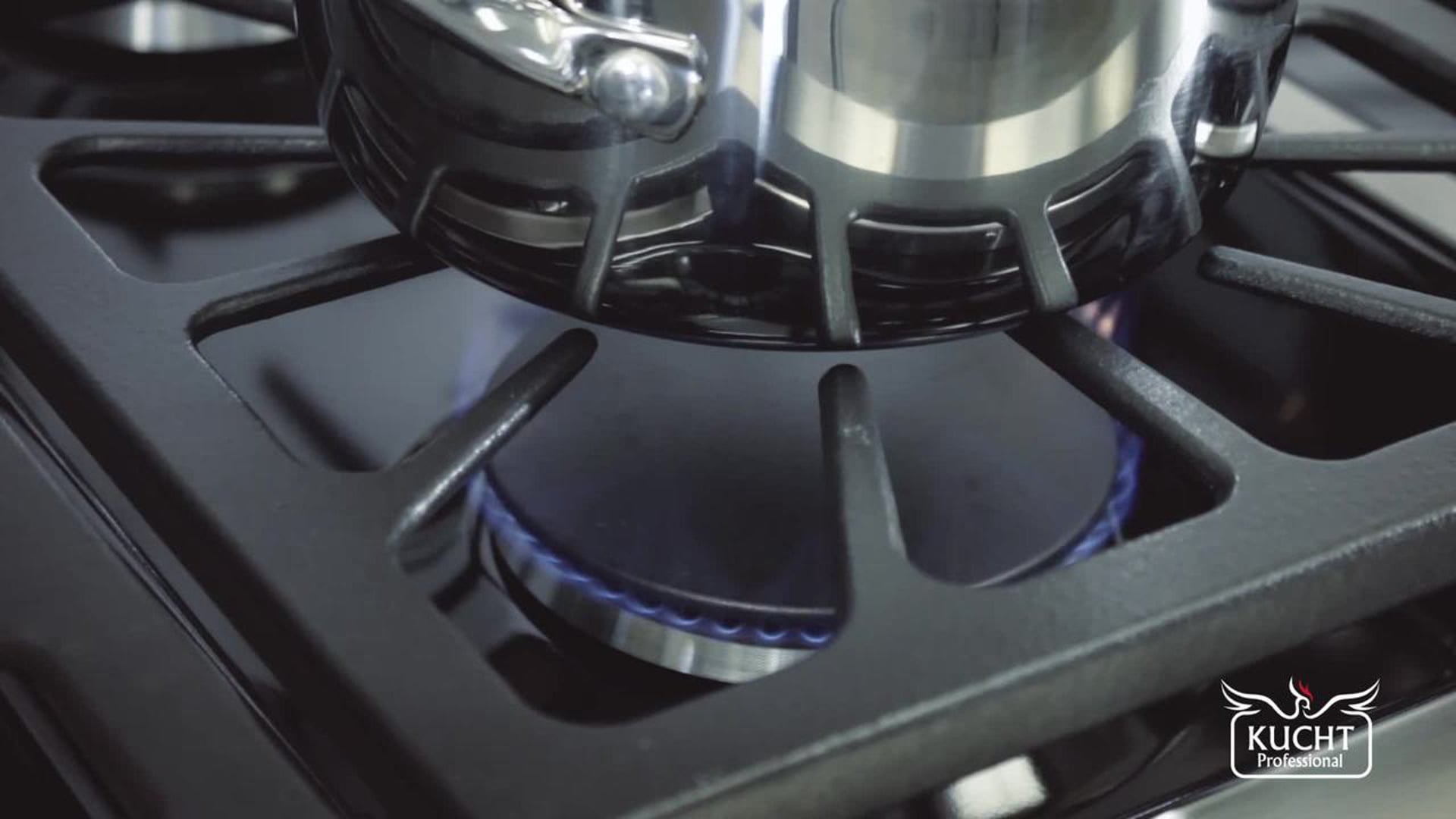 KUCHT Pro Style 36" Stainless Steel 4 Burners Range With Griddle