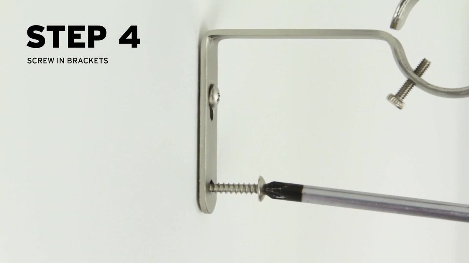Umbra Cappa 1" Double Curtain Rod, 36-66", Nickel