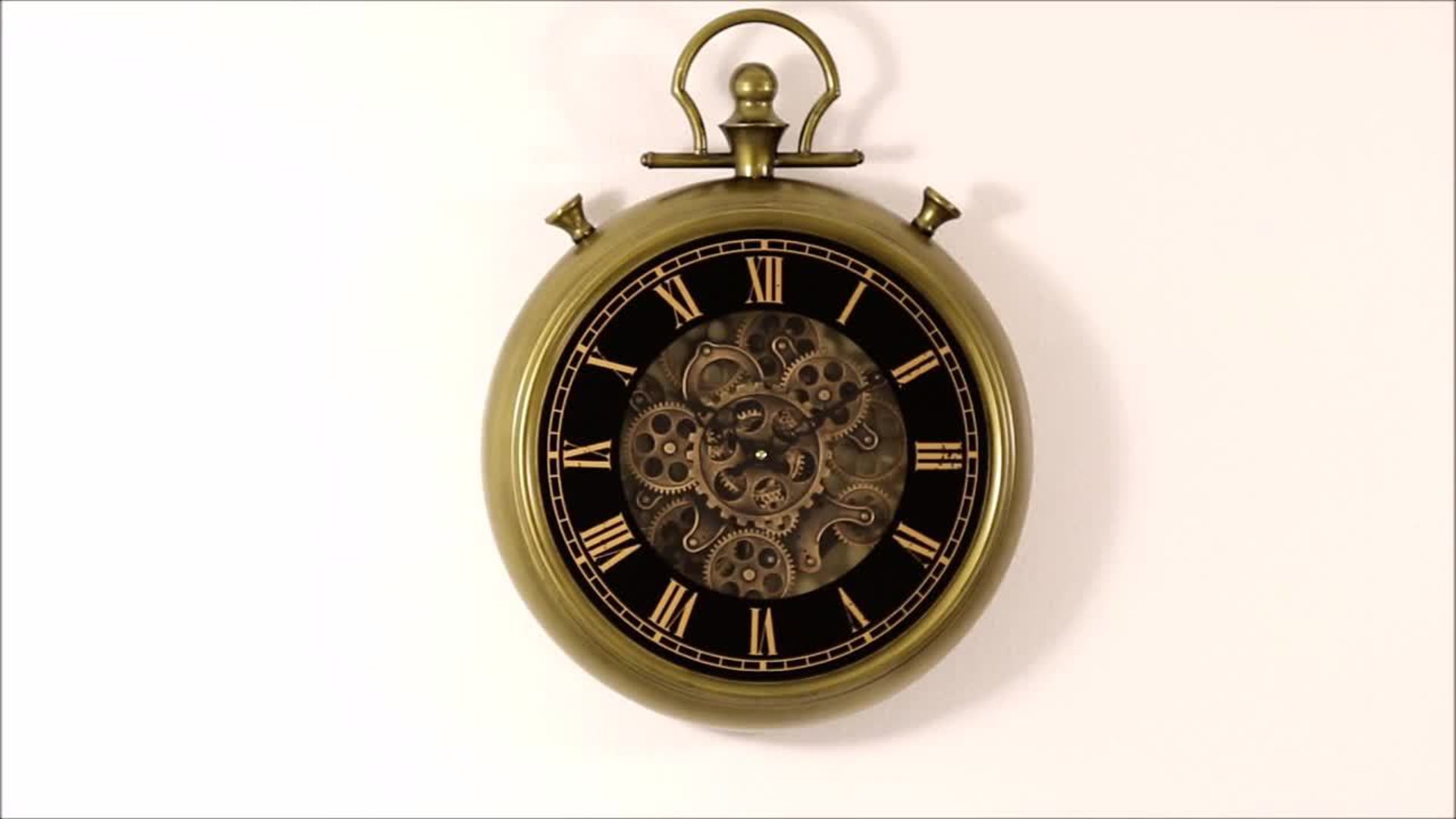 Simple Pocket Watch Gear Clock