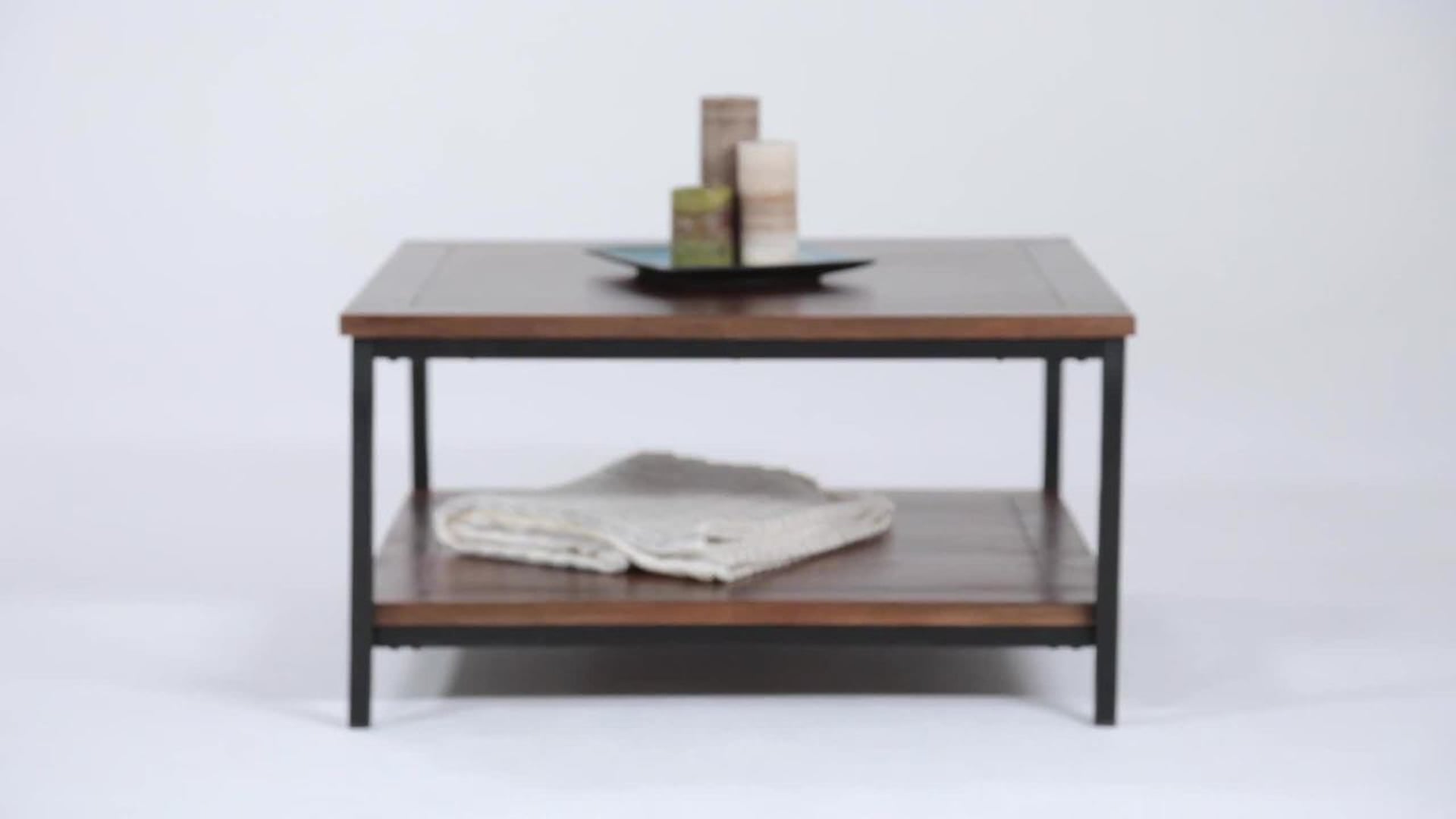 Skyler Solid Mango Wood End Table Industrial Side Tables And End Tables  by Simpli Home Ltd. Houzz