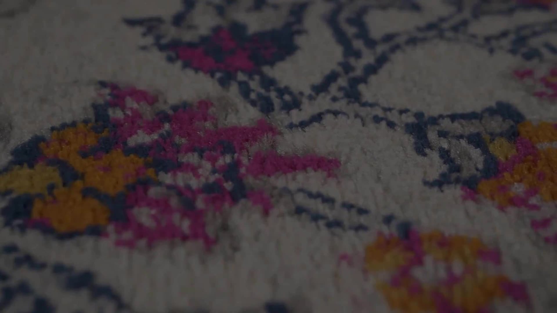 Bohemian FLAIR Boho Vintage Medallion Area Rug, 8 X 10 Traditional