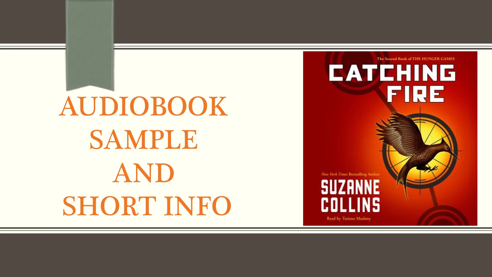 Sample of audiobook Catching Fire Special Edition ISBN9781338589016.mp4