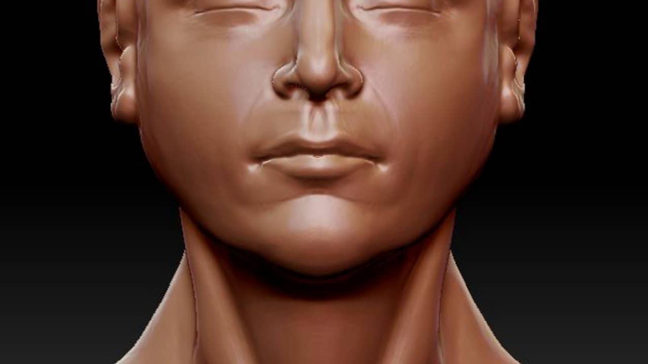 vimeo zbrush head sculpt