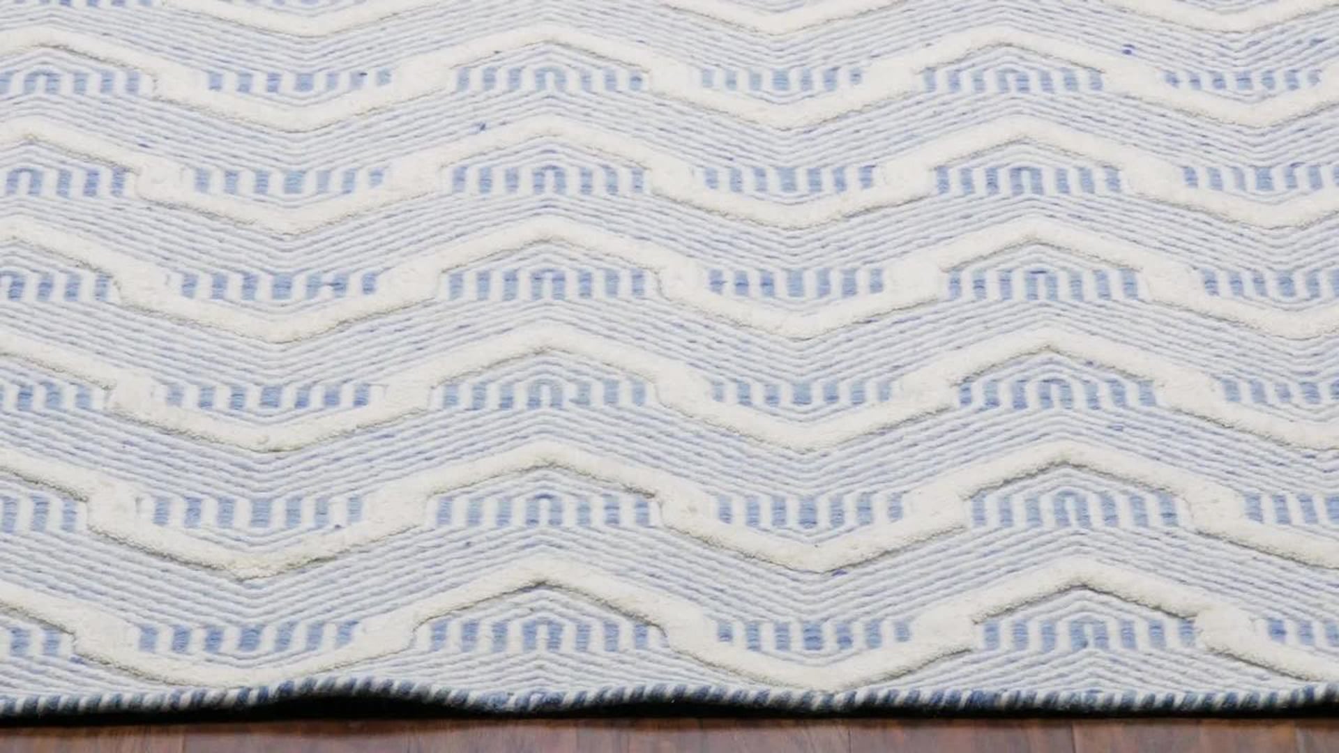 Erin Gates by Momeni Langdon Prince Hand Woven Wool Area Rug, 2'x3' Contemporary Area Rugs