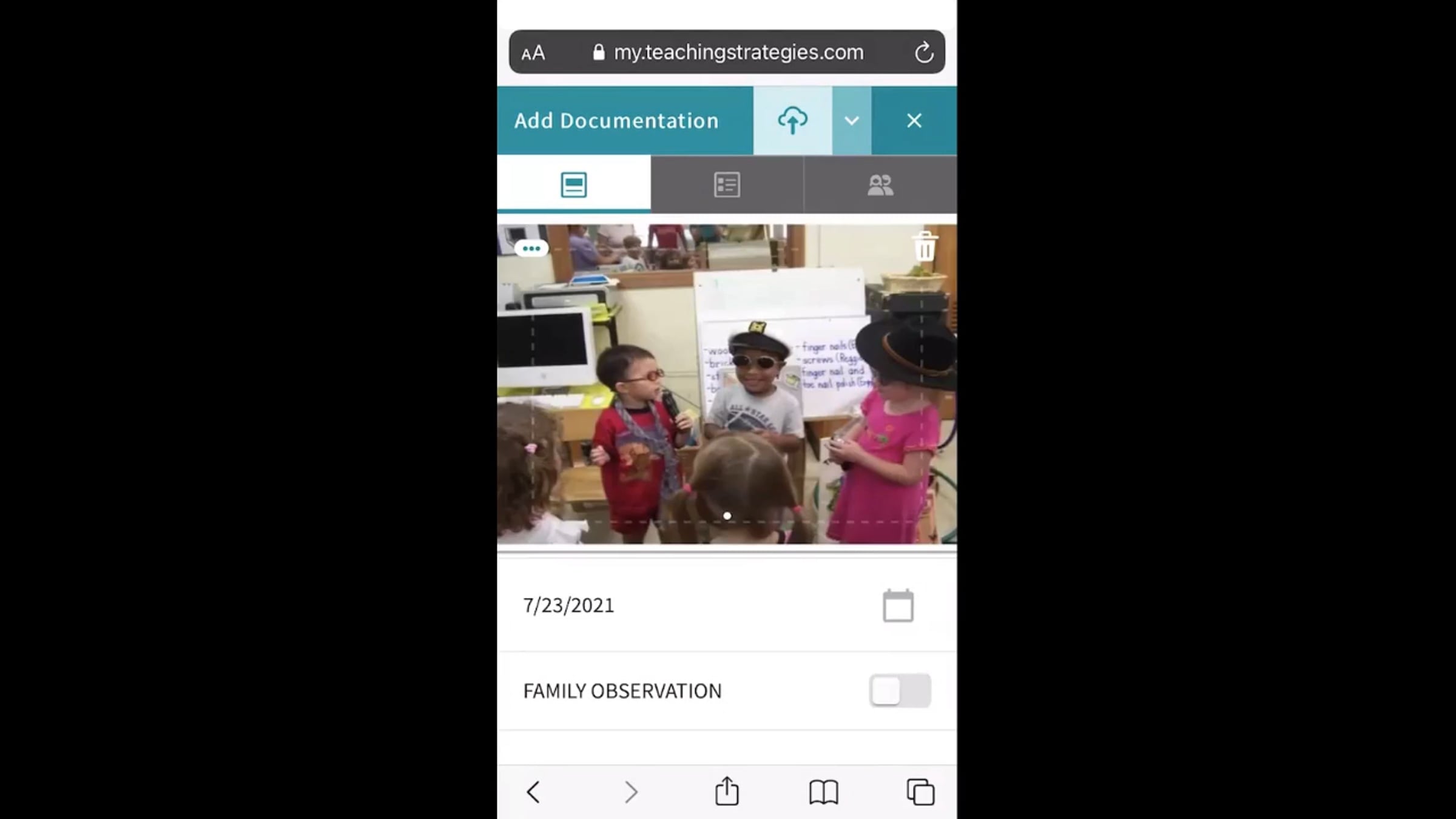 Ready-Set-Go! Video: Entering Evidence of Children's Learning on Any ...