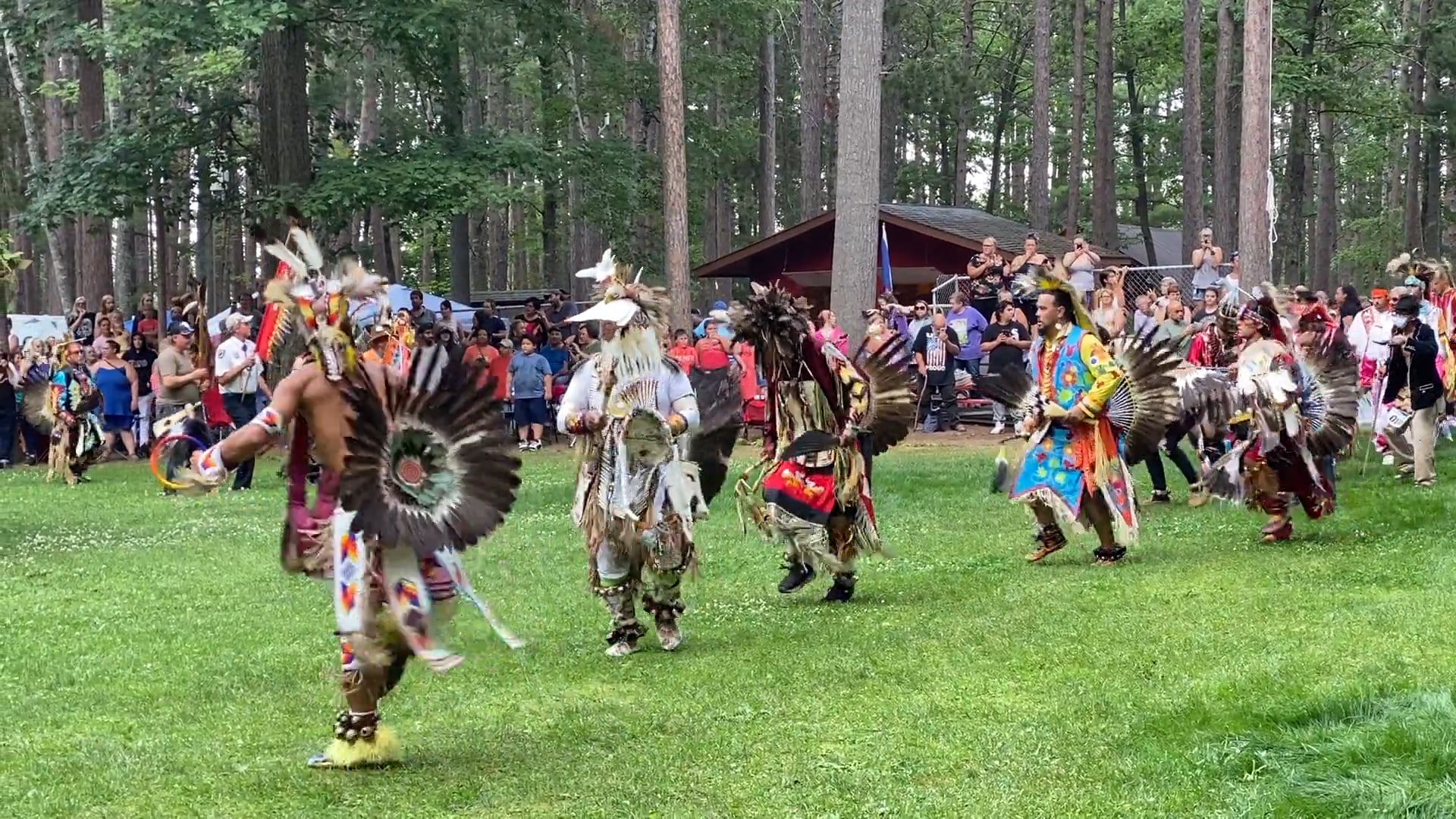 Baraga Ojibwe Pow Wow 2021 Grand Entry on Vimeo