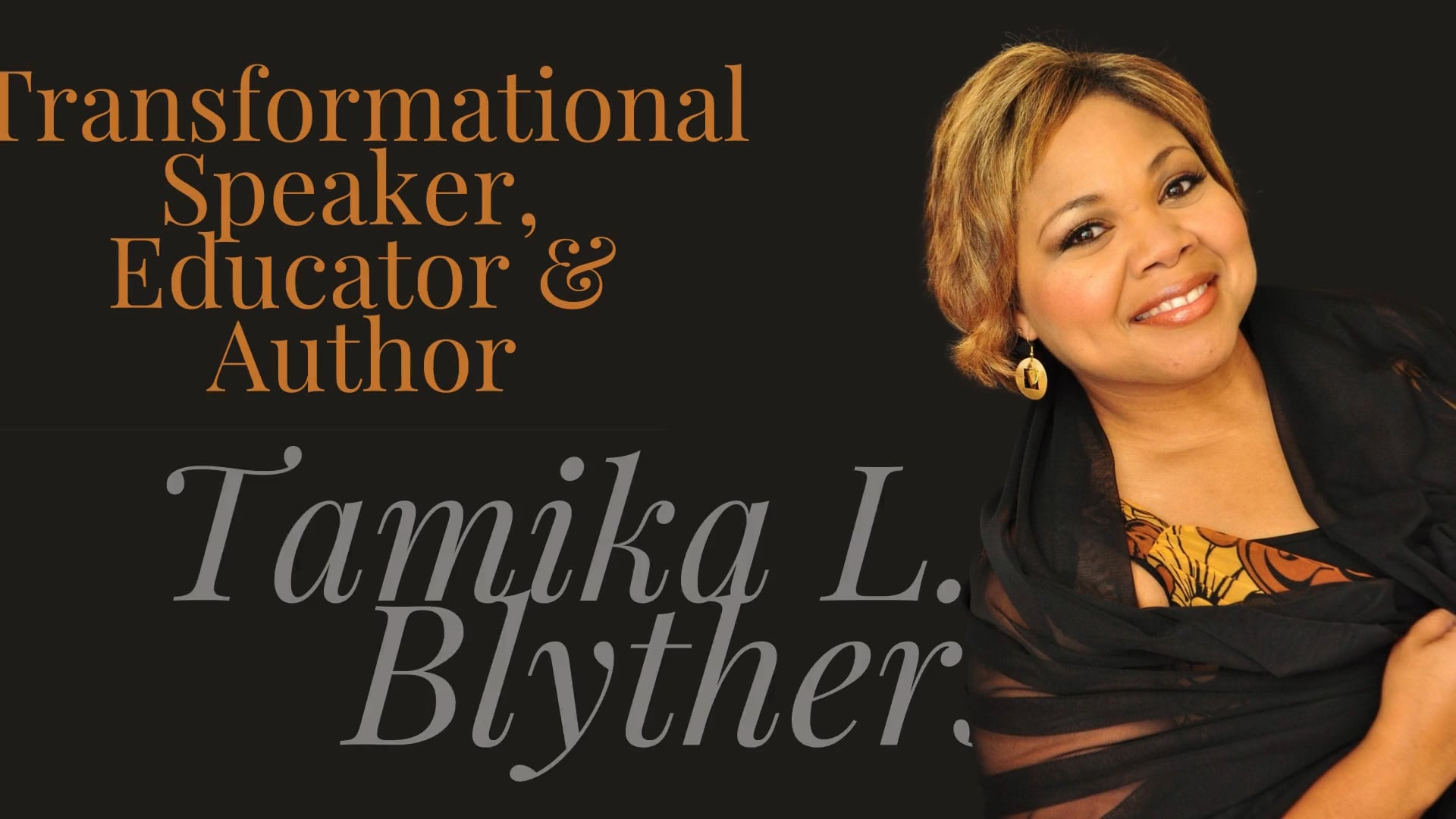 Promotional video thumbnail 1 for Transformational Speaking