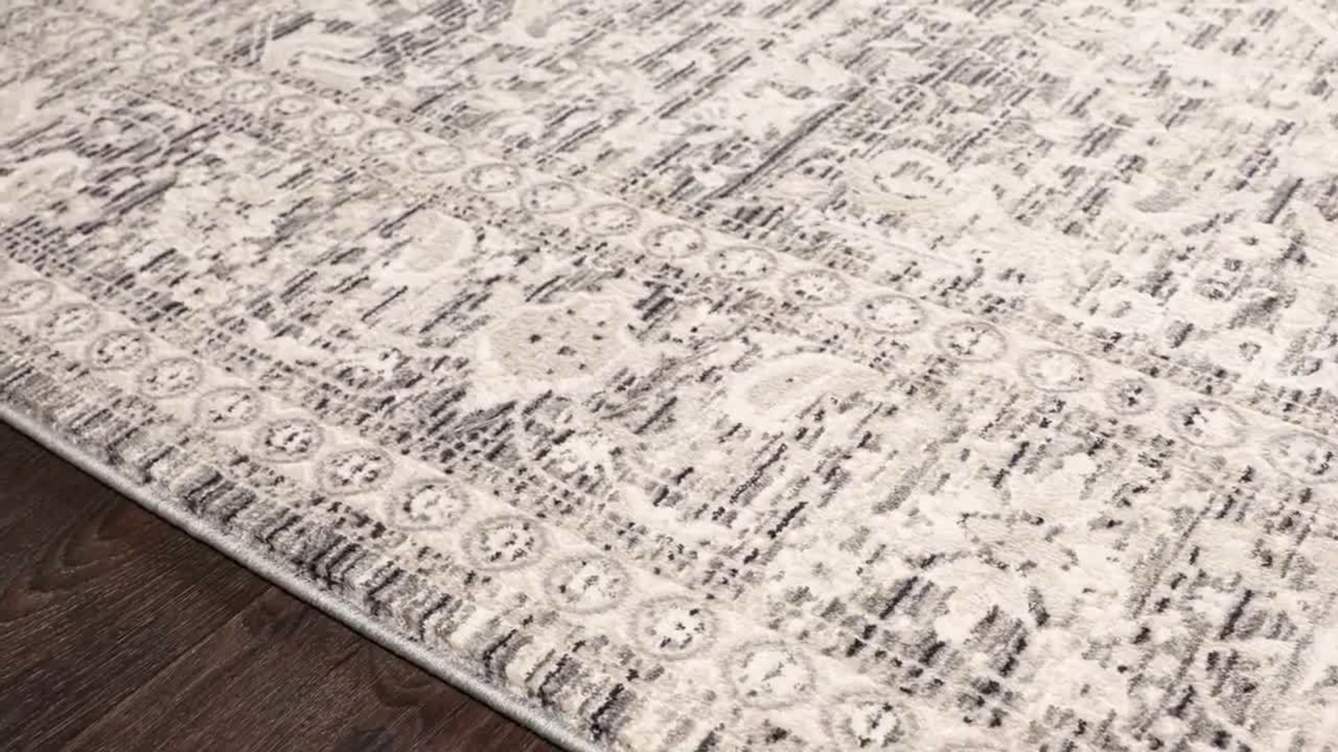 Loloi Homage Ivory/Grey 2'-0" x 3'-4" Area Rug