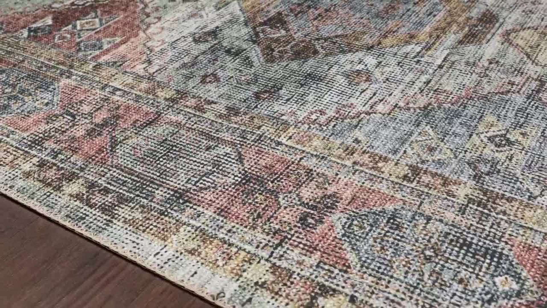 Printed Skye Area Rug by Loloi II, 7'6" x 9'6" Contemporary Area