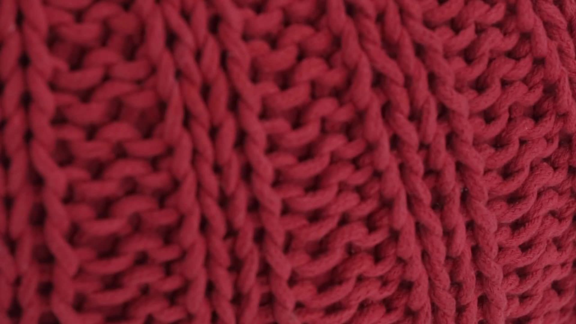 Shelby Hand Knit Round Pouf