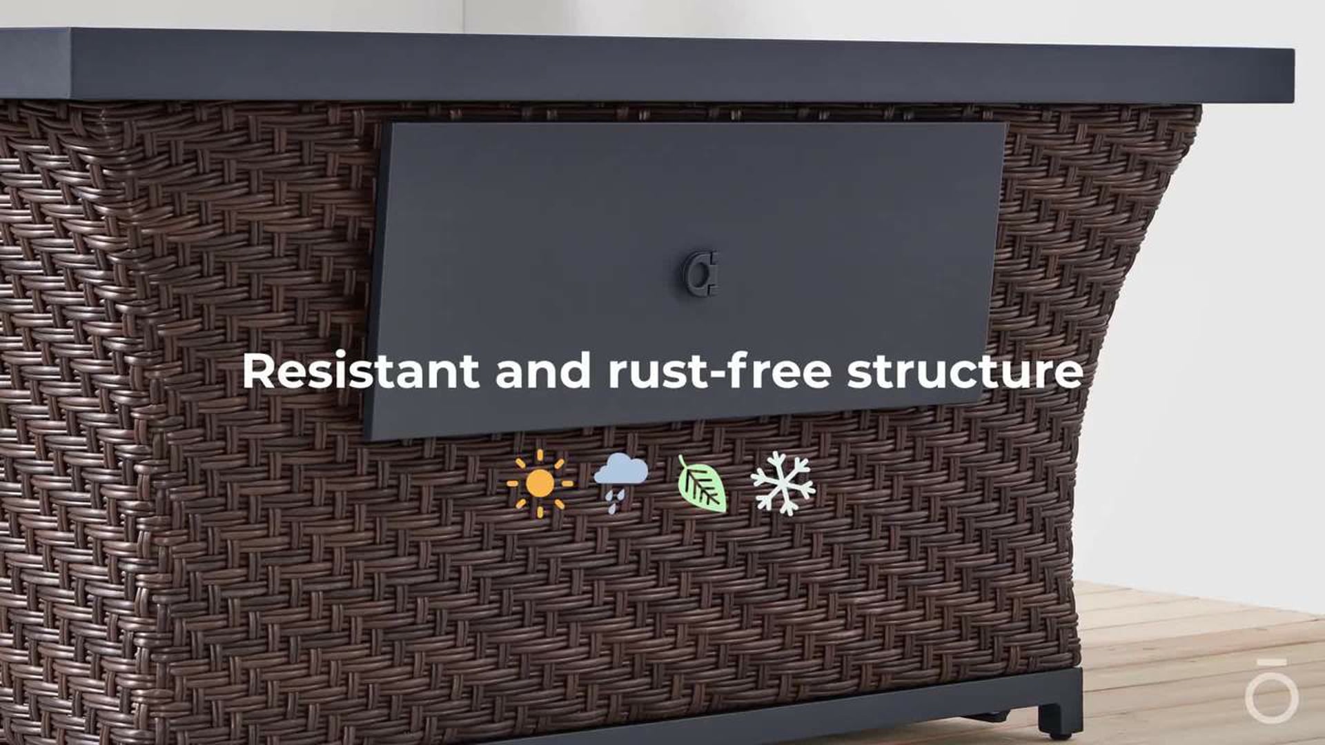 ove benton fire table