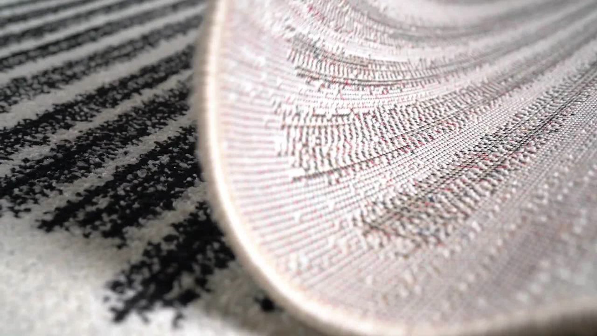 Khalil Modern Berber Stripe Area Rug, 8 X 10 Contemporary Area Rugs by JONATHAN Y Houzz