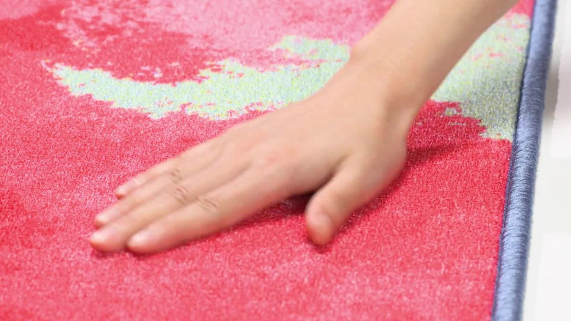 Safavieh Machine Washable Paint Brush Collection PTB121 Rug, 3'x5' Contemporary Area Rugs