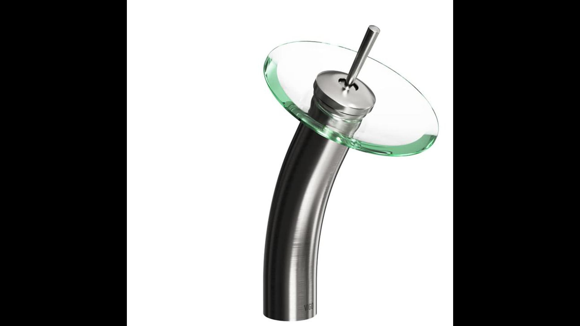 VIGO Single Handle Waterfall Vessel Bathroom Sink Faucet Contemporary