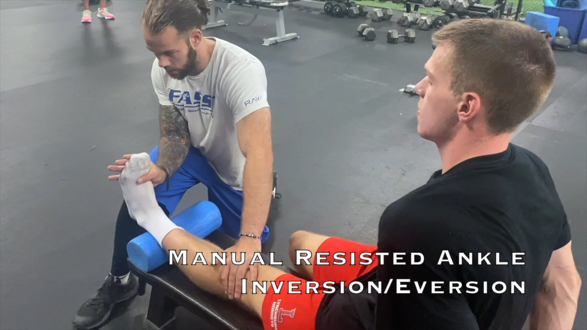 Ankle resisted eversion exercise 