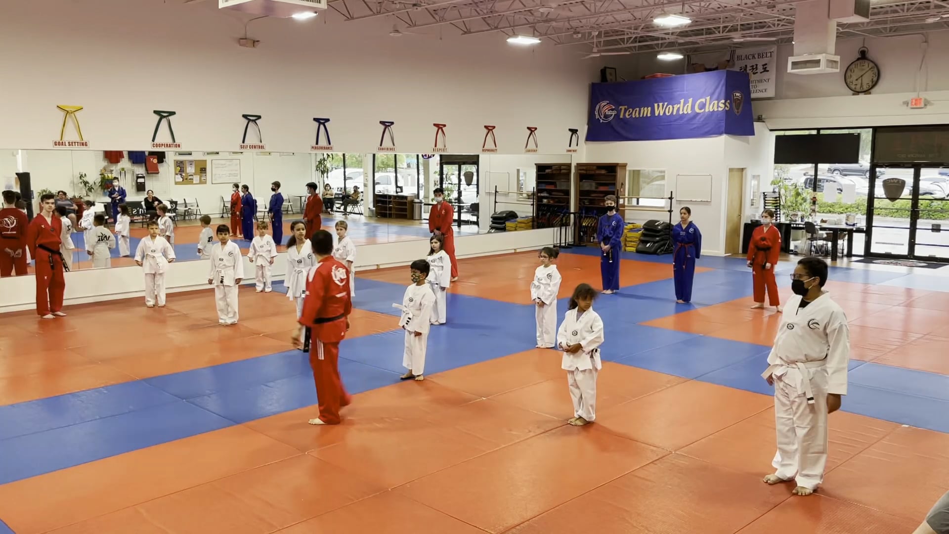 Warm-up_Stepping_White Belt