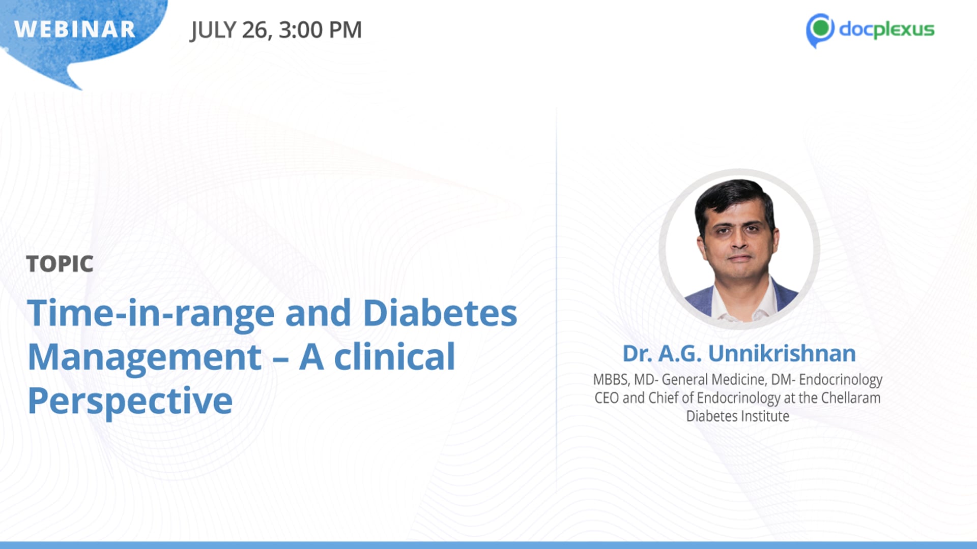 Time-in-range and Diabetes Management – A Clinical Perspective