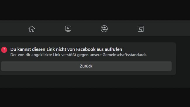 3 Lösungen wegen dem neuen Link Verbot im Messenger