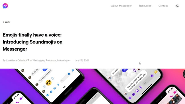 Die neuen Soundmojis im Messenger