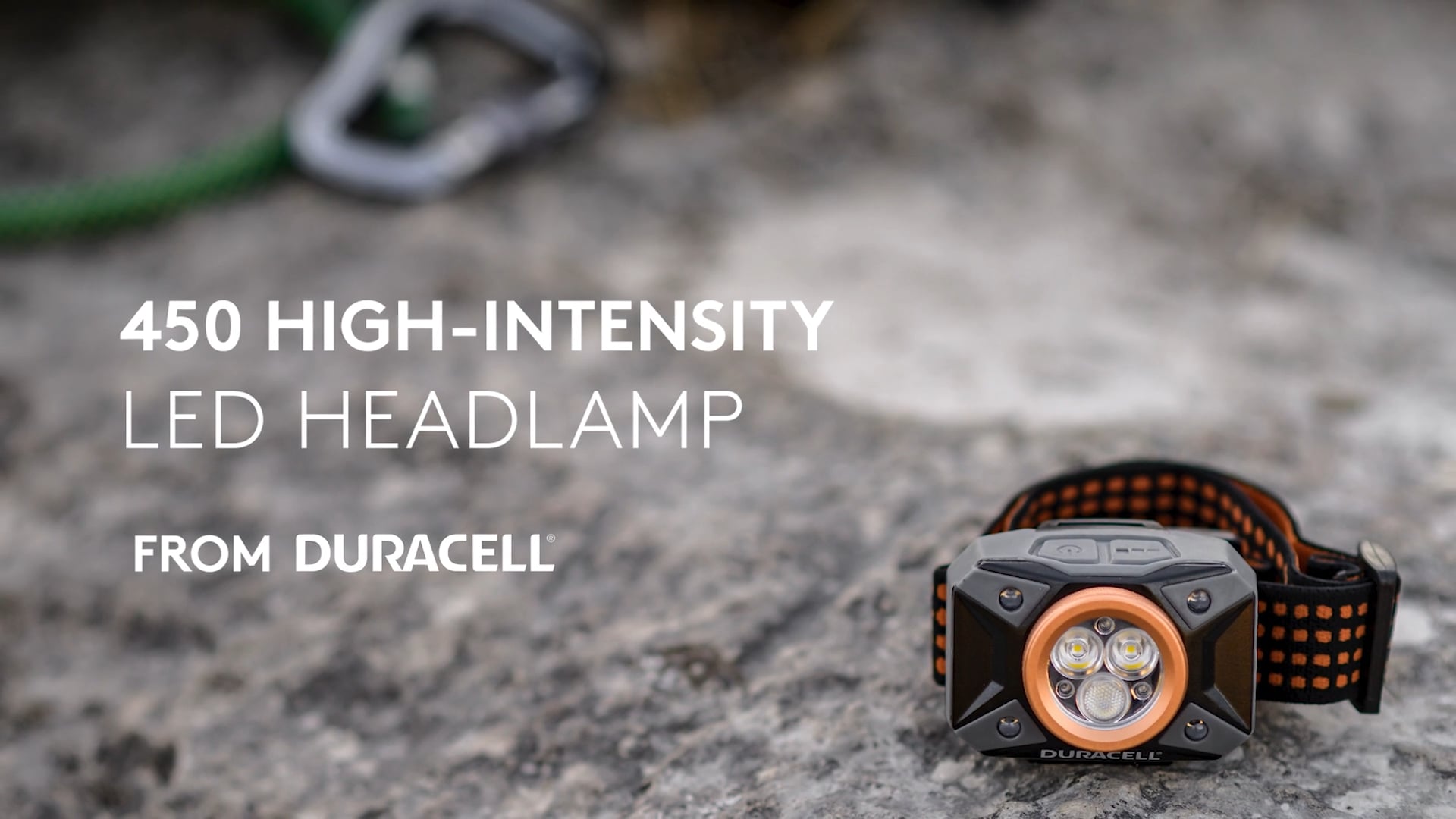 DURACELL 450 Lumen MultiFunction LED Headlamp on Vimeo