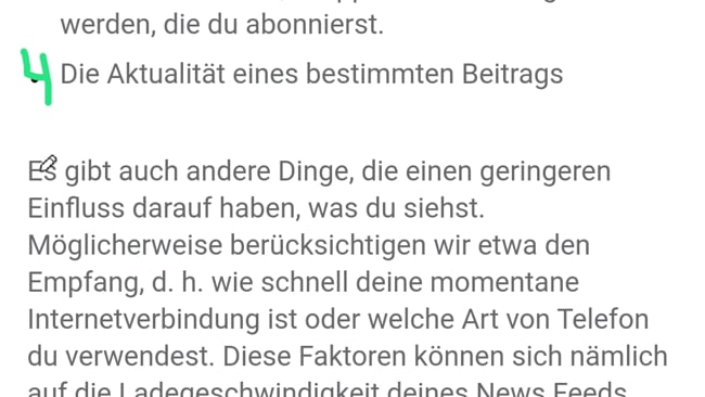 Was beeinflusst das FB Ranking? Teil 4