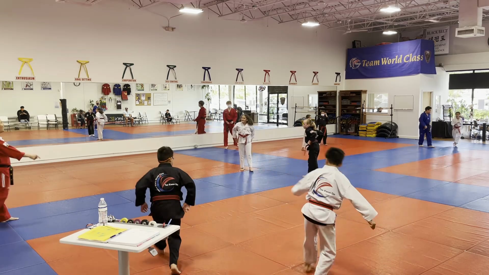 Partner Drill_Sparring_Red Belt