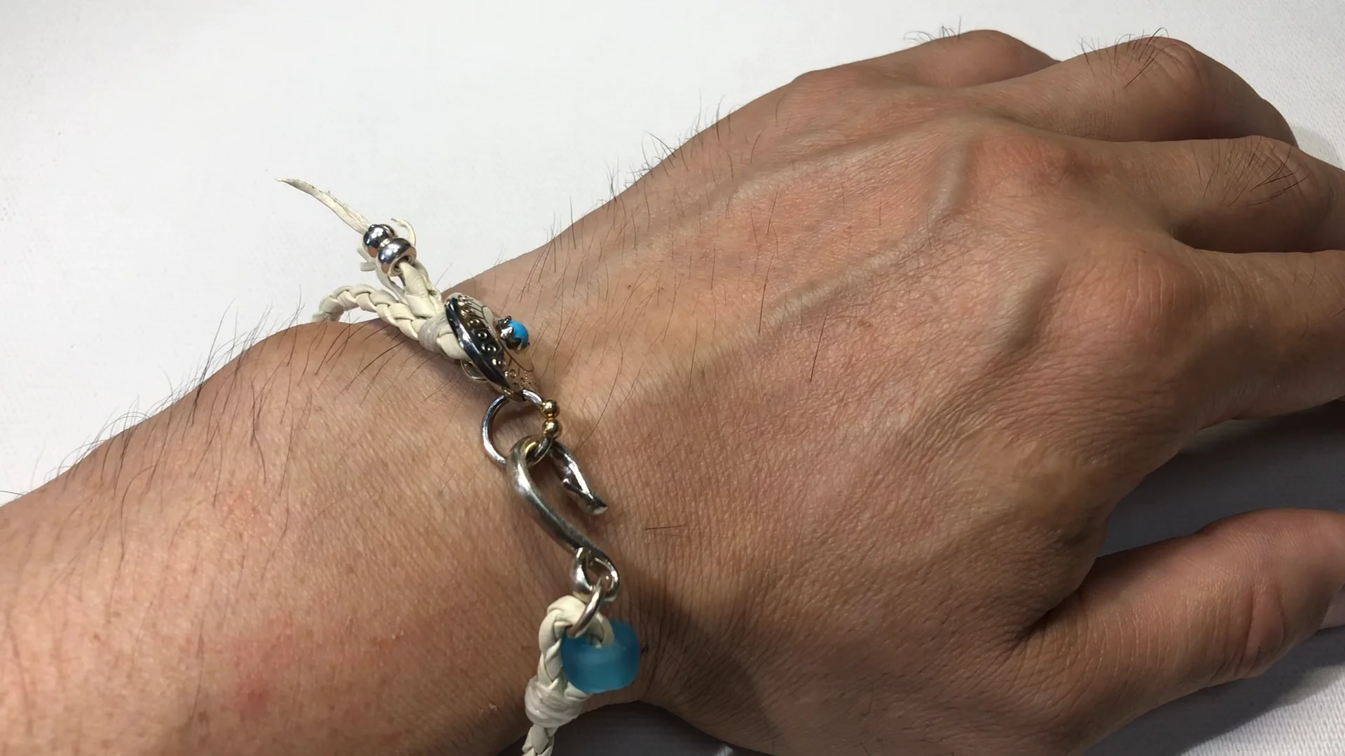 LEATHER CONCHO BRACELET(レザーコンチョブレスレット