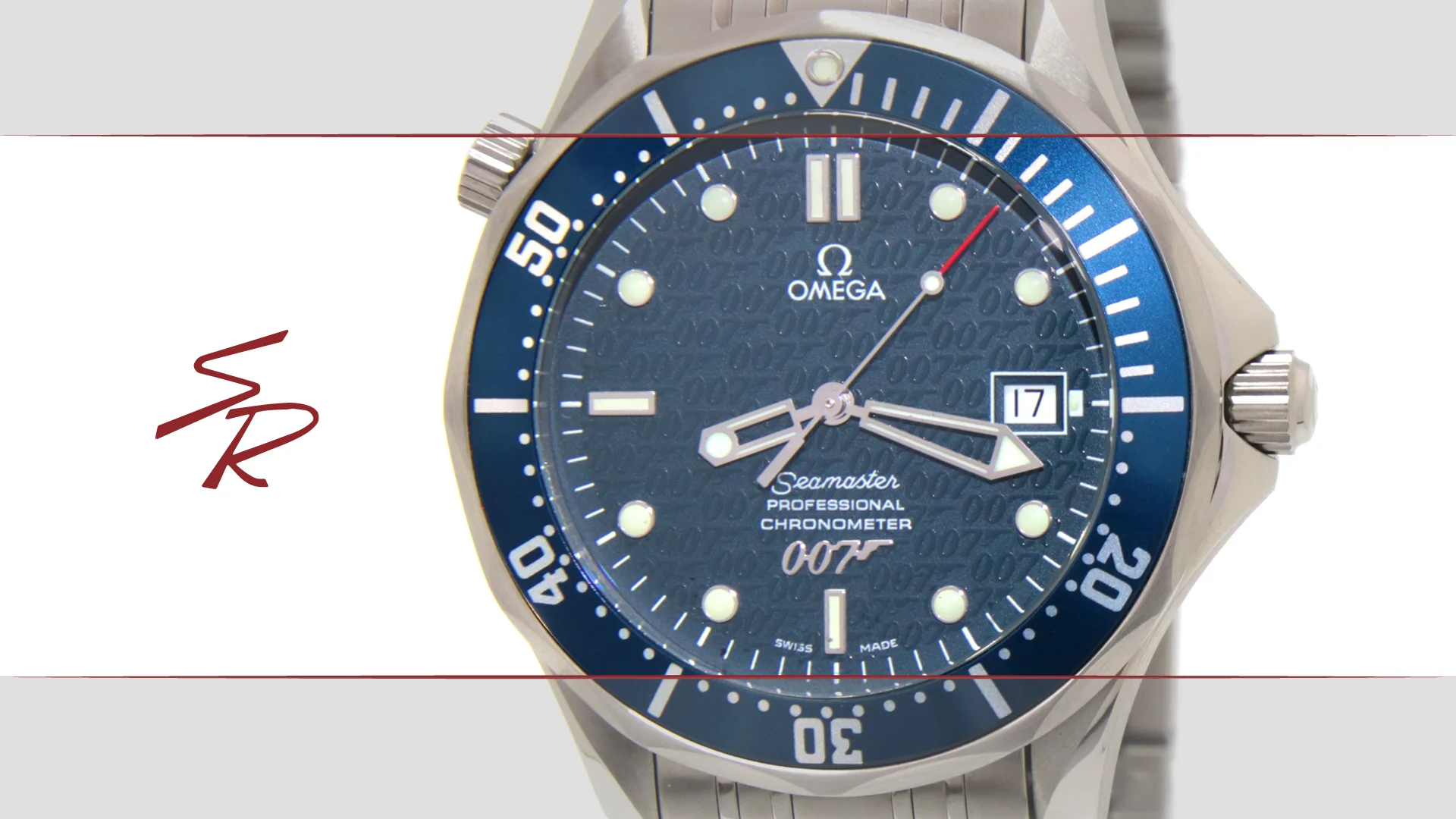 Omega shop 007 blue