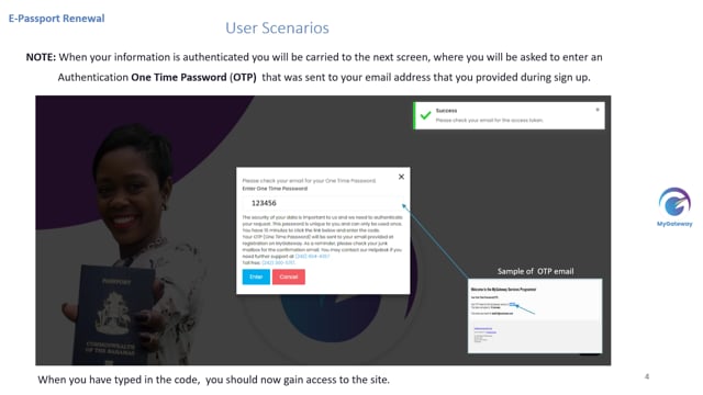 Applying for an E-Passport Renewal