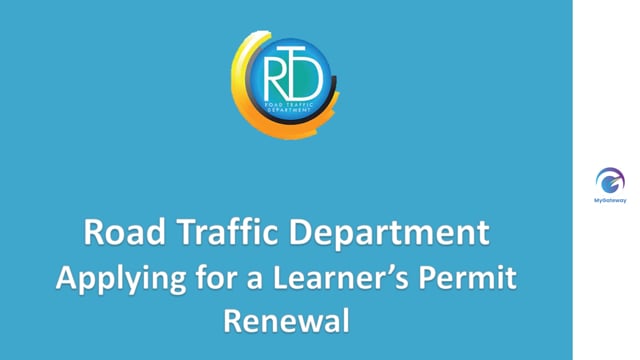 Applying for Learner's Permit Renewal