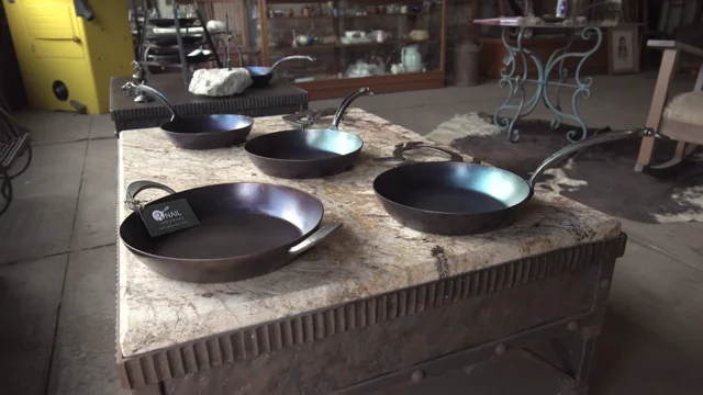 13 inch Deep Skillet  3 Nail Ironware 151 East Moss St. Box 278 Paint  Rock, TX 76866 Shop Phone 325.732.4740