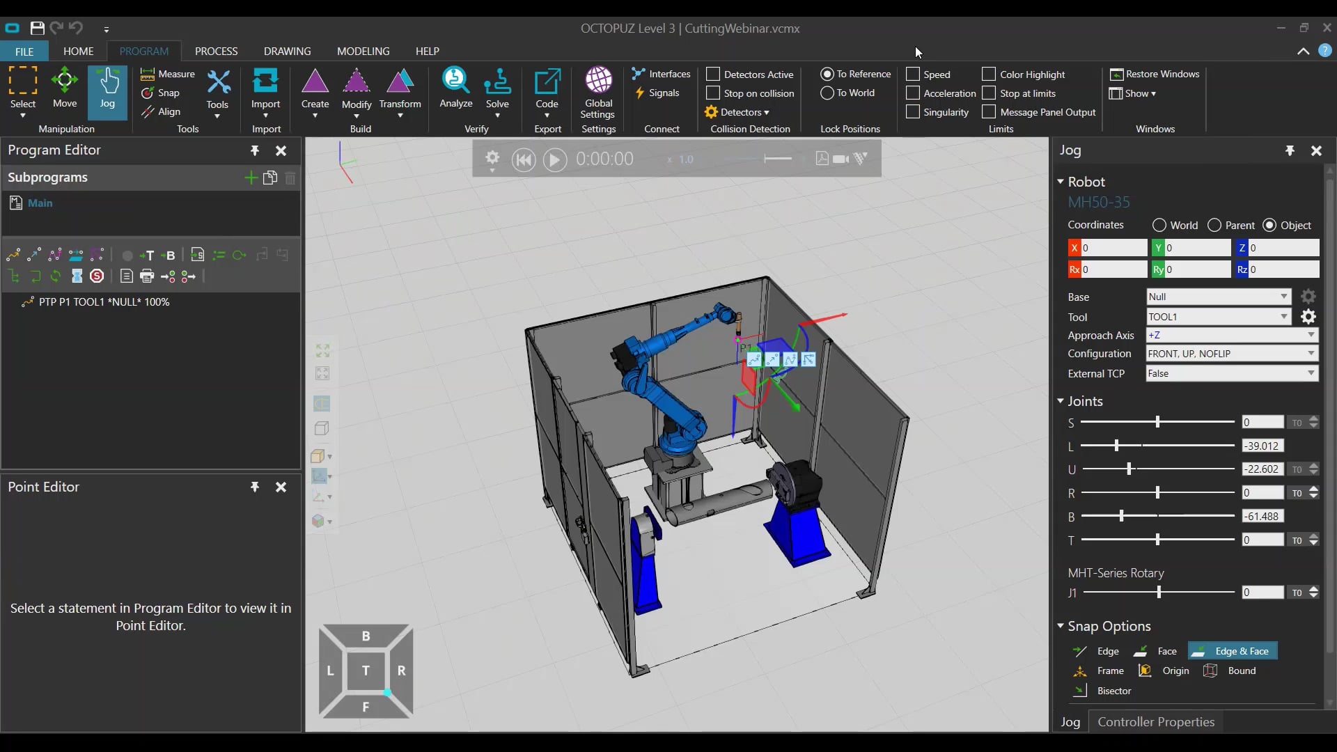 Live Demo: Produce Error Free Cutting Programs with OCTOPUZ on Vimeo