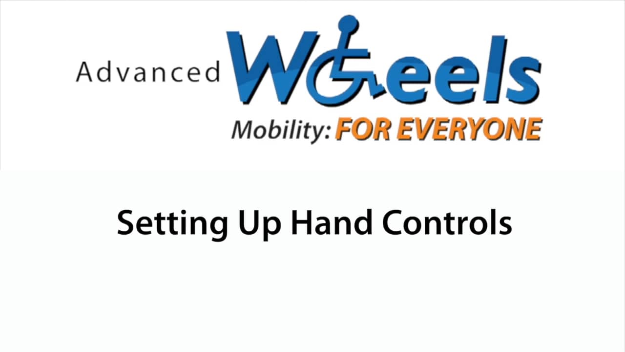 Setting Up Hand Controls on Vimeo