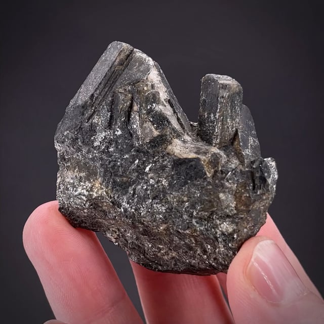 Andalusite (rare sharp crystals) ex Palumbo, Hauck