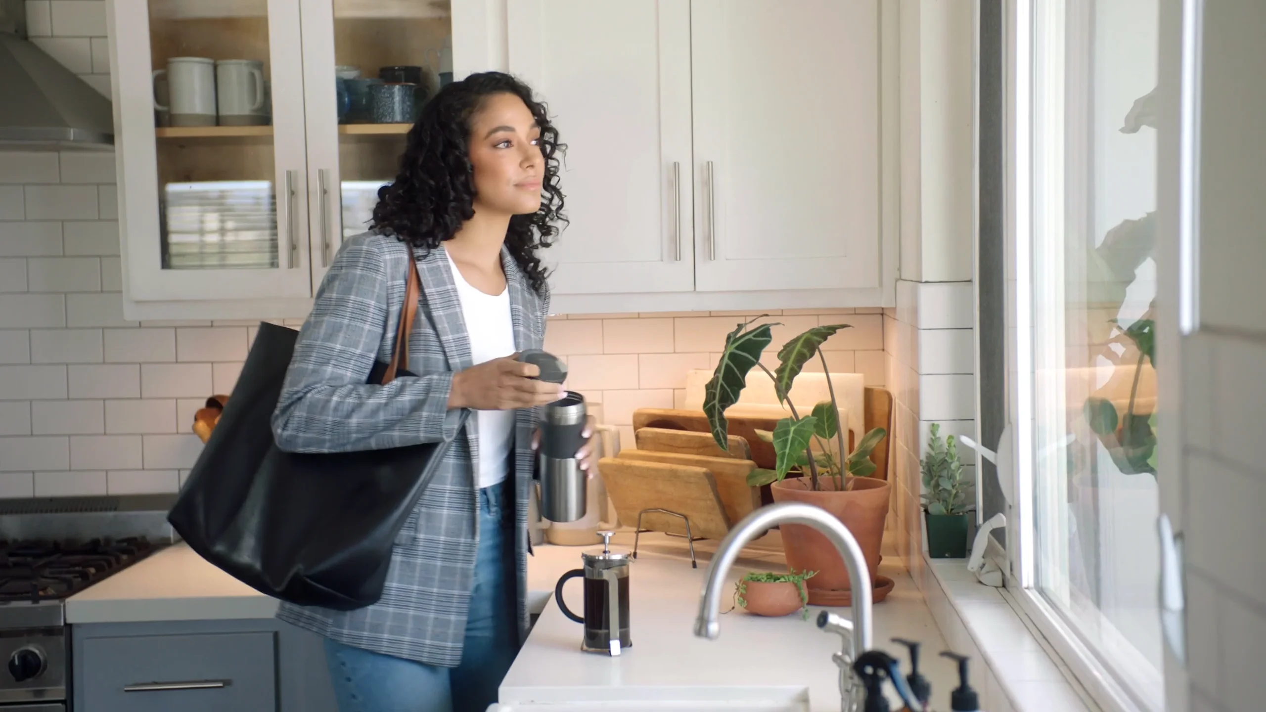 Smart Tool-Free Under Cabinet Lighting, Works with Alexa | BLACK+