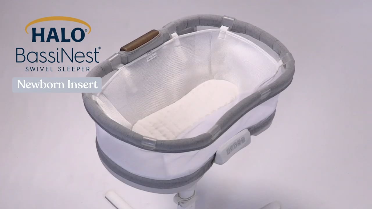 Installation Instructions HALO® BassiNest® Newborn Insert on Vimeo