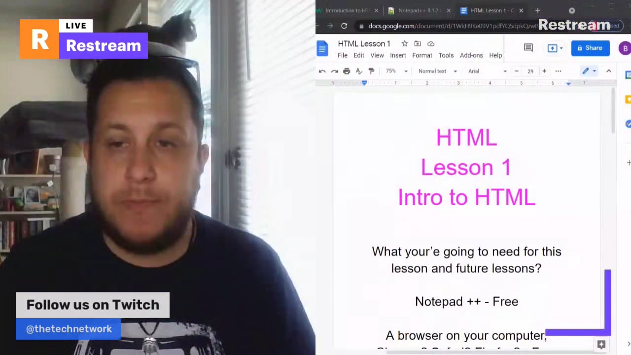 Intro to HTML Lesson 1 on Vimeo