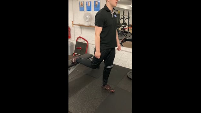 Rear foot elevated Split Squat