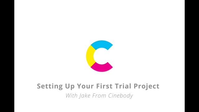 Cinebody Free Trial | Creating Your First Project