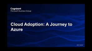 Cloud Adoption: A Journey to Azure - Webinar