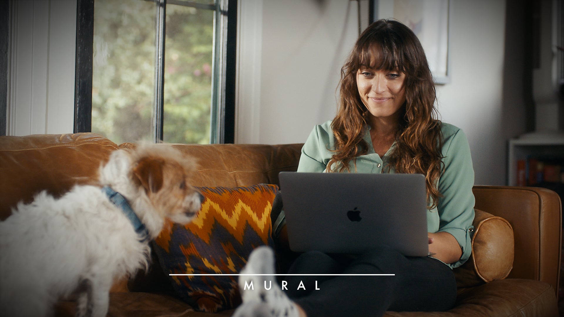 MURAL "WORK IS NOT A PLACE"