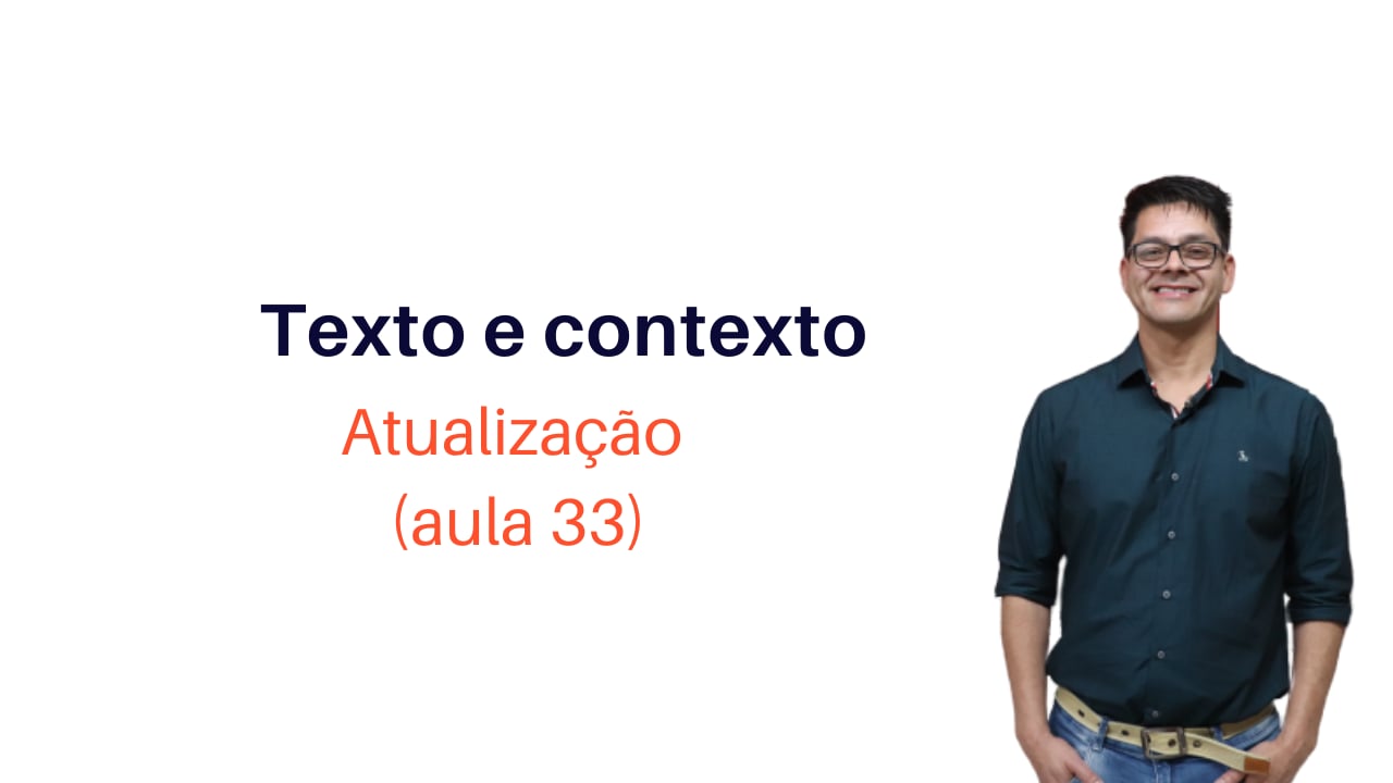 Texto e Contexto