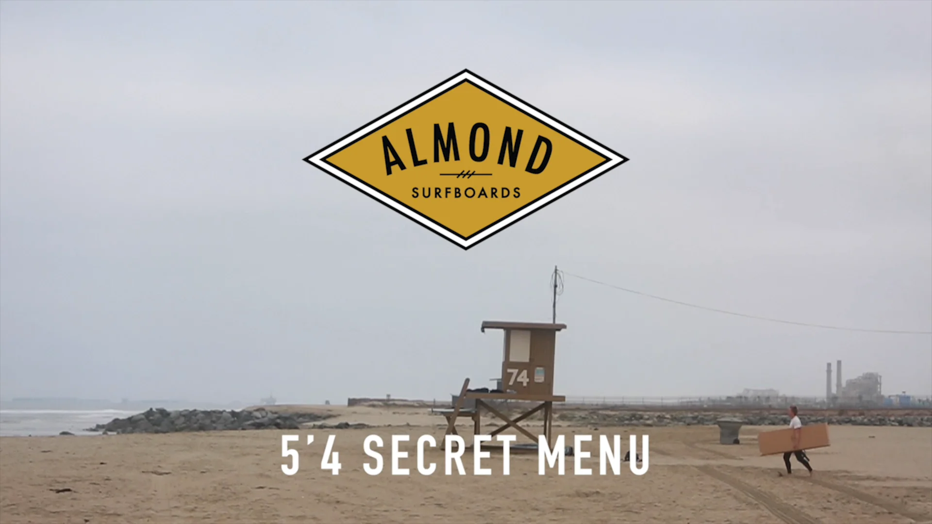 SECOND QUALITY* R-SERIES 5'4 SECRET MENU | Almond Surfboards