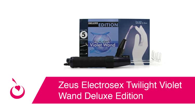 Zeus Deluxe Edition Twilight Violet Wand Electro-Stim Kit