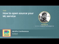How to open source your ML service