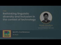 Rethinking linguistic diversity and inclusion in the context of technology