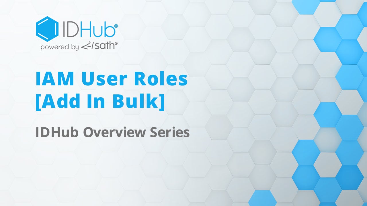 Adding Bulk Roles for Upload